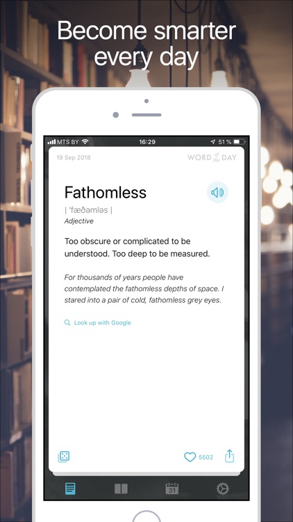 Word of the day: Learn English