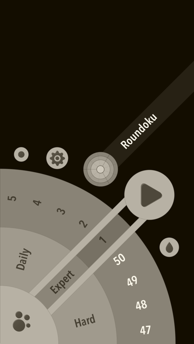 Sudoku: Roundoku Black 3 screenshot 1