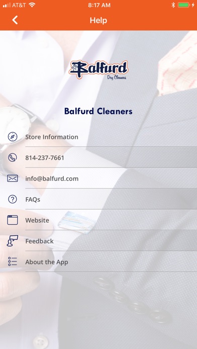 Balfurd Cleaners screenshot 4