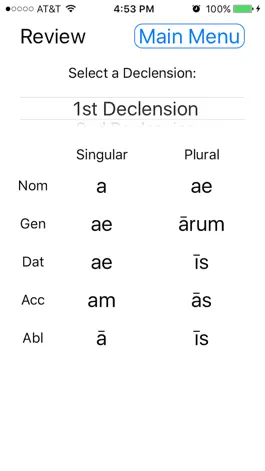 Game screenshot Latin Tutor Game Declensions hack