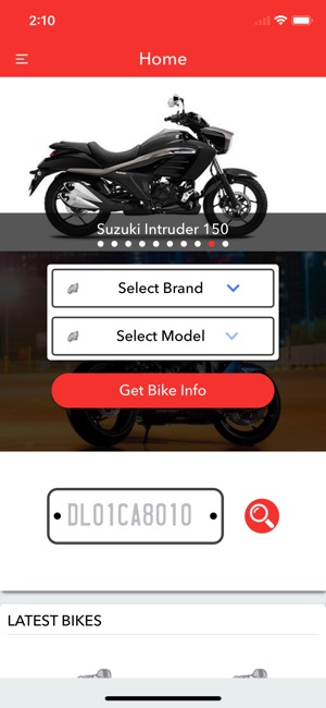 Bike info - Vahan Vehicle Info