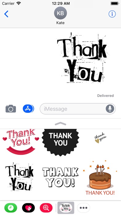 Thank You Stickers 2018 screenshot 4