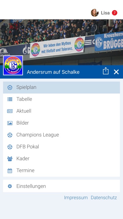 Andersrum auf Schalke