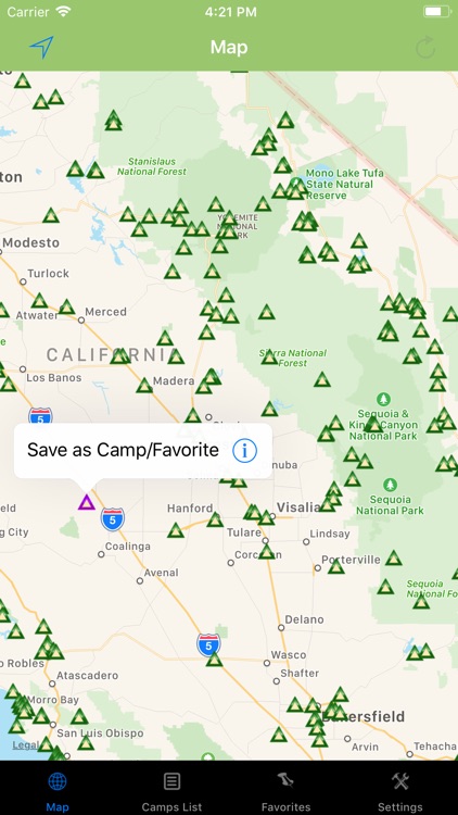 California – Camps & RV spots screenshot-3