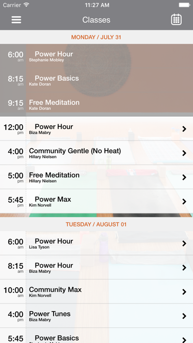 Savannah Power Yoga v. 3.0 screenshot 3