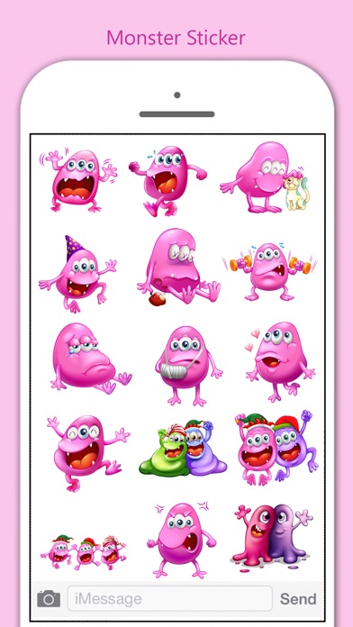 The Monster Stickers Pack screenshot 2
