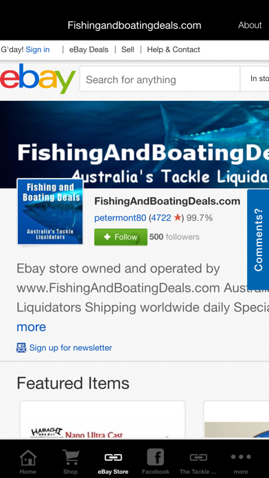 Fishingandboatingdeals.com screenshot 3