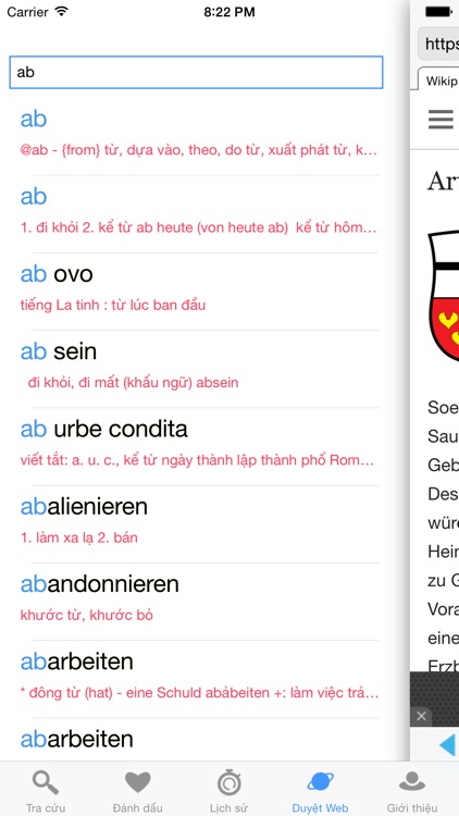 GVEDict - Từ Điển Đức Việt screenshot-3
