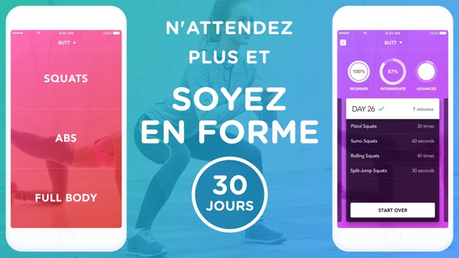 Défi Squat & Abdo En 30 Jours dans l’App Store Défi Squat & Abdo En 30 Jours dans l’App Store