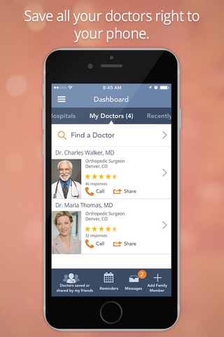 Healthgrades Care Organizer screenshot 3