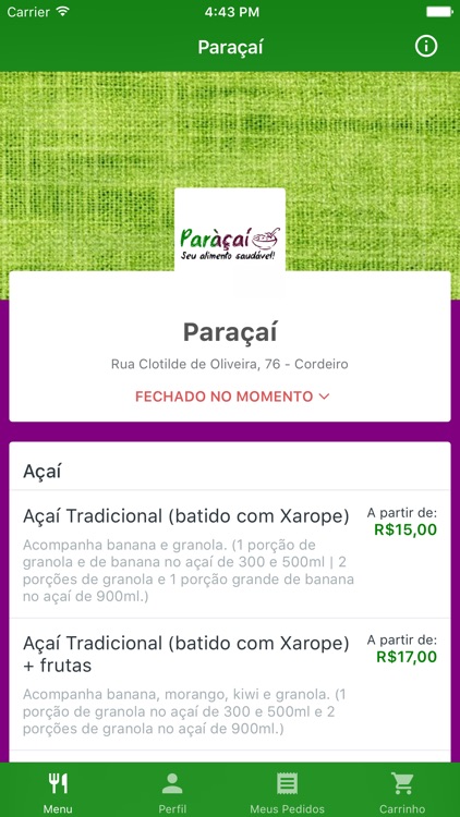 Paraçaí Delivery