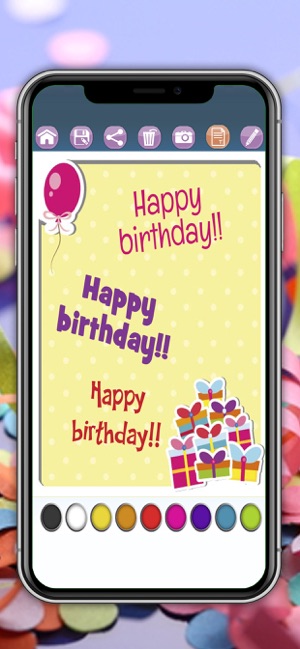 Create birthday greeting cards(圖4)-速報App