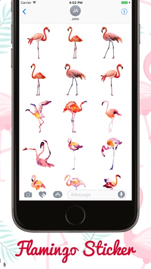 Flamingo FlamMoji Stickers Pack(圖2)-速報App