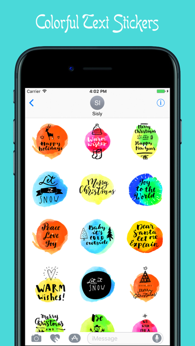 Colorful Quotes Stickers screenshot 2