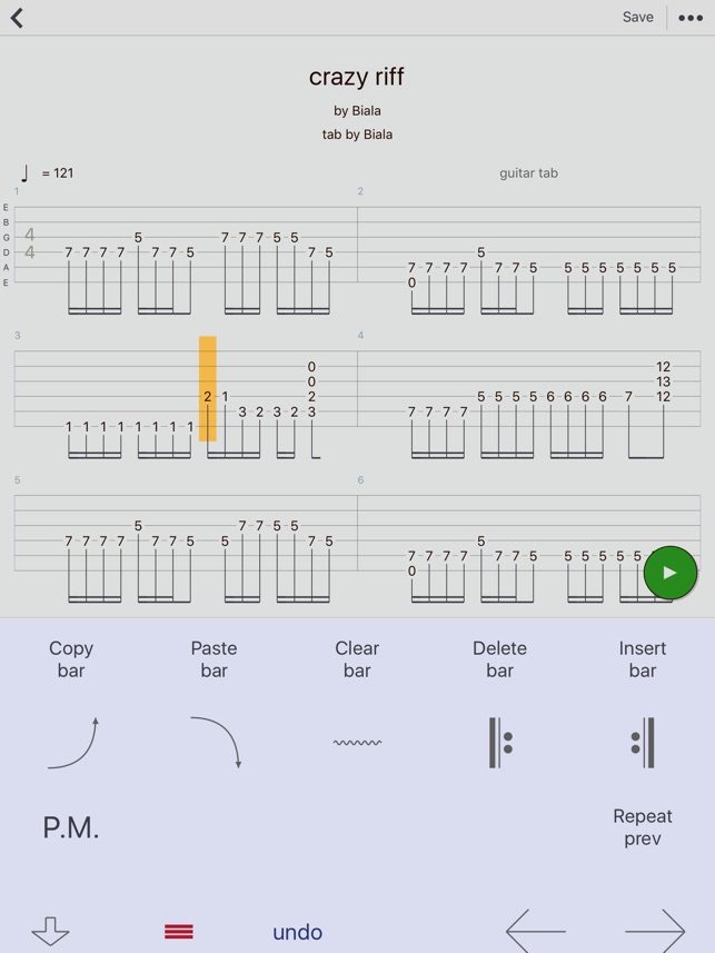 Guitar Tabs X Tabs Editor On The App Store