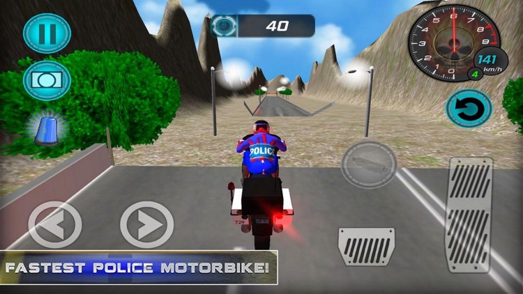 Fast Police Bike:Hero Simulato