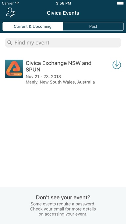 Civica ANZ Events App