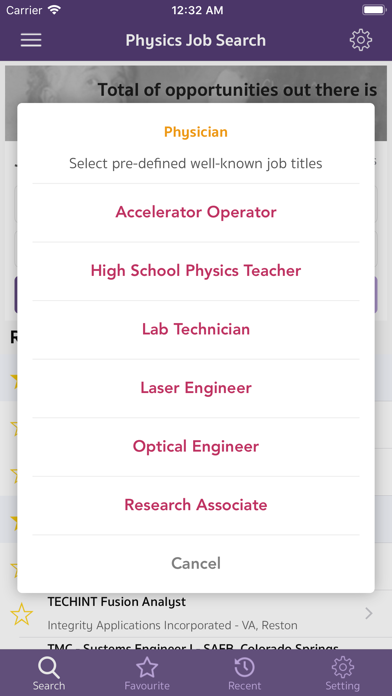 Physics Jobs (CareerFocus) screenshot 2