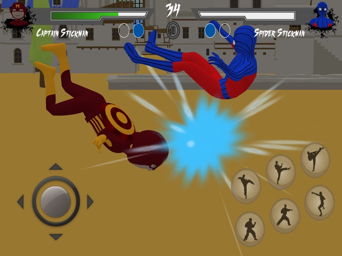 Stickman Fighters Wrestling