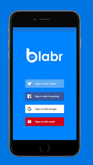 BLABR Messenger Chat App