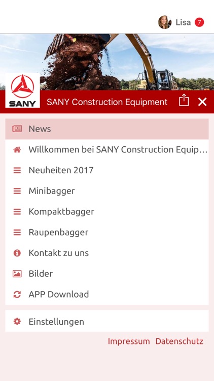 SANY CONSTRUCTION EQUIPMENT