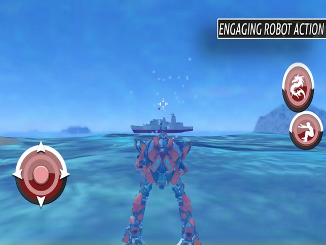 Battle Aghast Robot: Sea War, game for IOS