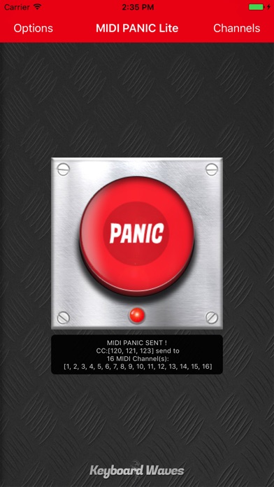 MIDI Panic Lite screenshot 2