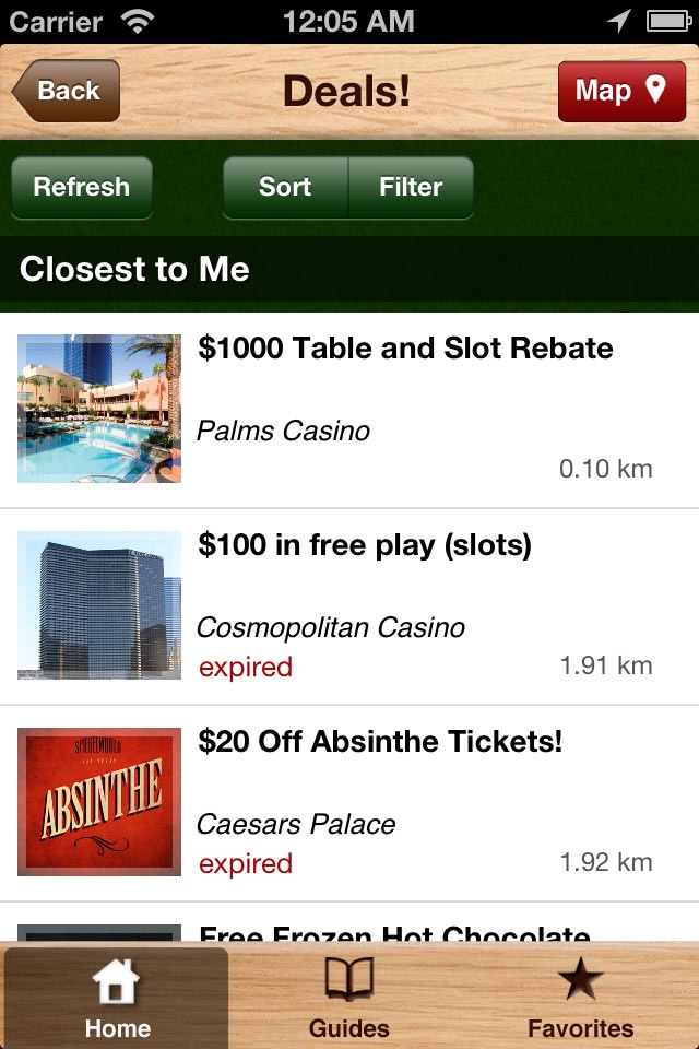 TravelVegas - Las Vegas Deals screenshot 2