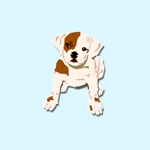 Cute Puppy Stickers - Woof