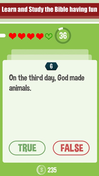 Bible True Or False Quiz screenshot 2