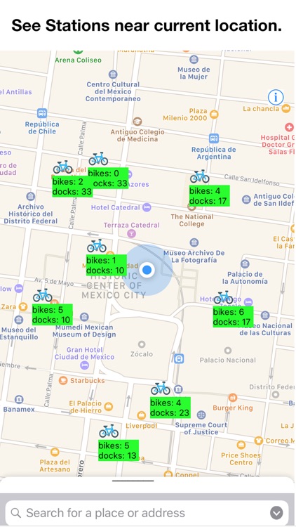 Bike Stations Mexico City