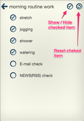 Utilist - multipurpose & repeatable check list screenshot 2