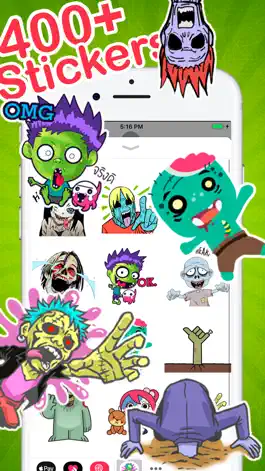 Game screenshot Zombie Stickers Collection mod apk
