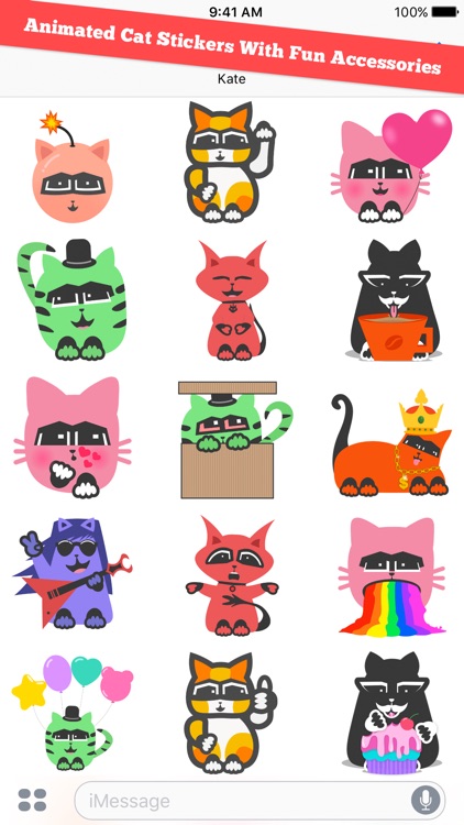 Cat On – Animated Stickers