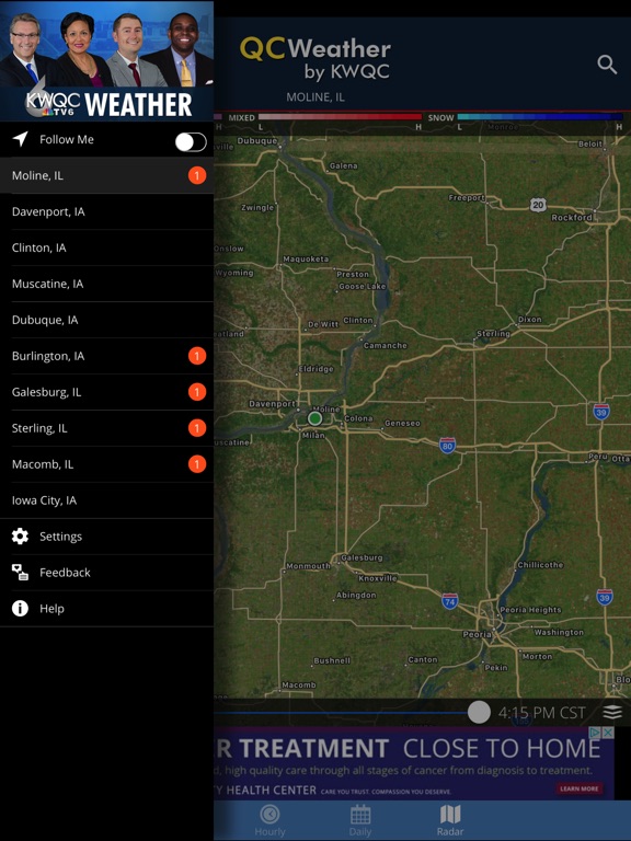 App Shopper QCWeather KWQCTV6 (Weather)