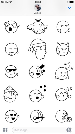 Chubby Mojis - Animated Sticker(圖3)-速報App