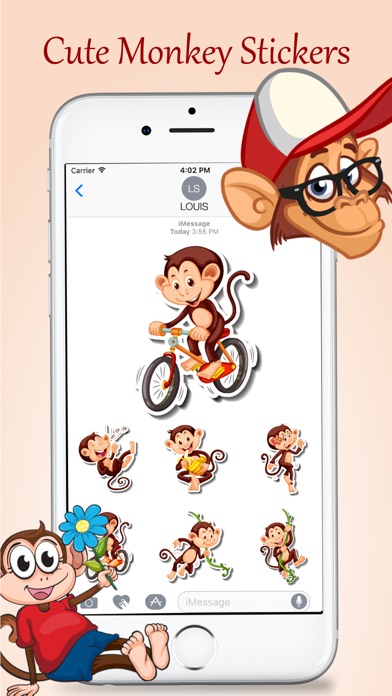 Animated Monkey Friends screenshot 2