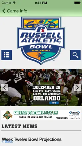 Game screenshot 2018-2019 Bowl Games Schedule hack