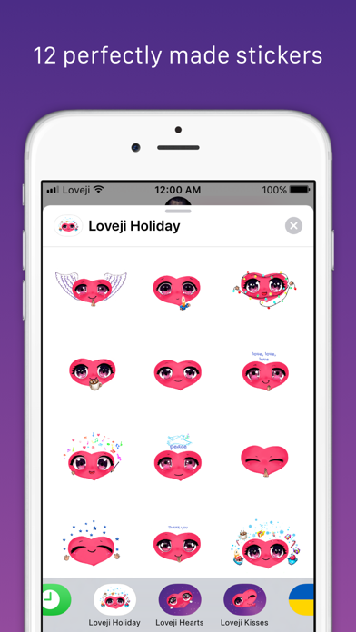 Loveji Holiday Spirit Stickers screenshot 4