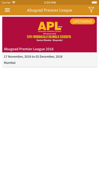 Abugoad Premier League-Mumbai