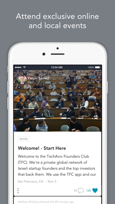 TechAviv Founders Club screenshot 4
