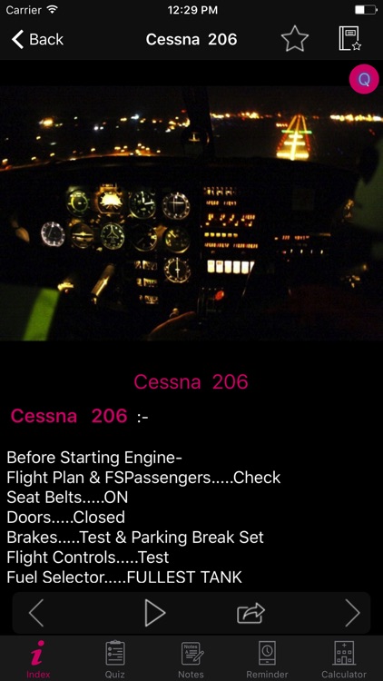 Aviation Checklist Premium