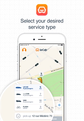 LeCab - VTC Chauffeur Privé screenshot 3