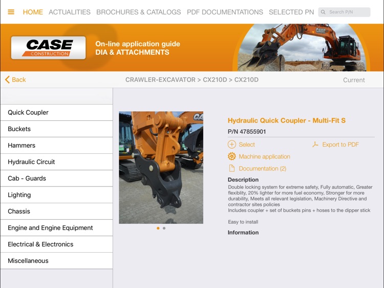 Attachments & DIA - CASE EUR