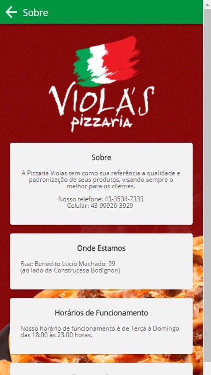 Violas Pizzaria screenshot-4