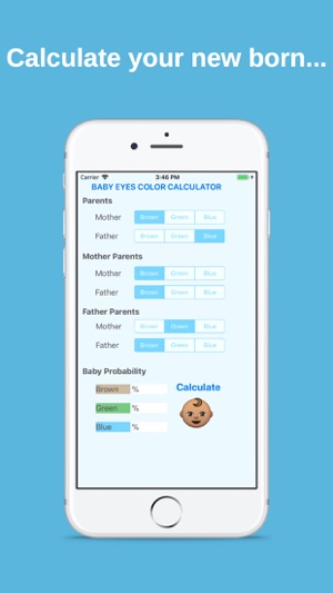 EYE COLOR CALCULATOR