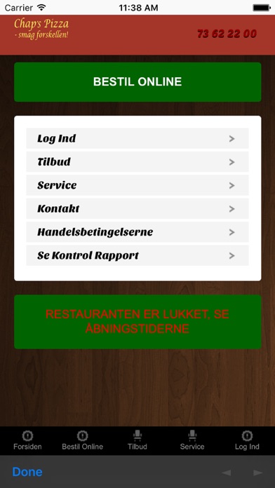 Chaps Pizza Aabenraa screenshot 2