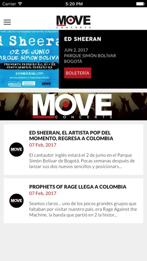 Move Concerts(圖2)-速報App