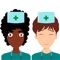 Best set of animated nurse & medical emojis
