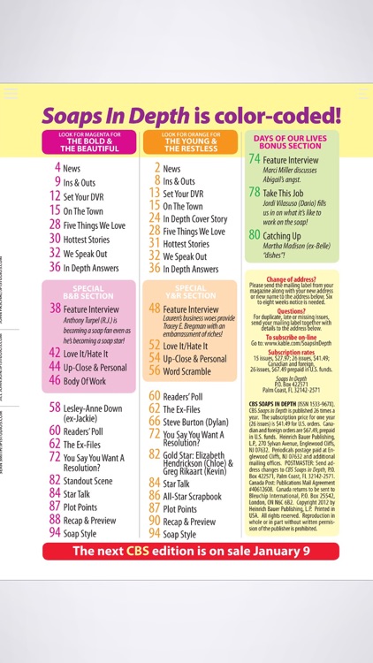 CBS Soaps in Depth